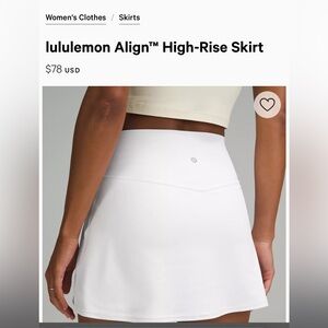 lululemon Align™ High-Rise Skirt